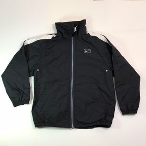 NIKE Boys Size M Gray Wind Breaker EUC